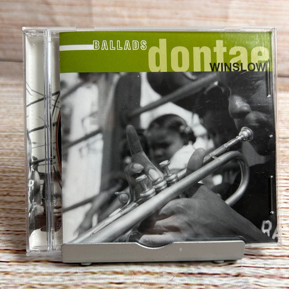 Dontae Winslow Ballads CD 1998 Ransom‎ Entertainment Jazz Trumpet Roy Hargrove